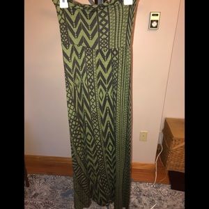 Women’s printed maxi skirt